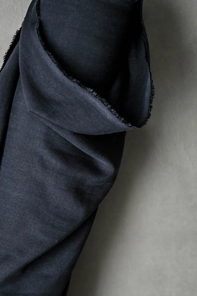 Merchant and Mills TENCELtm Lyocell/Linen Voyage Navy