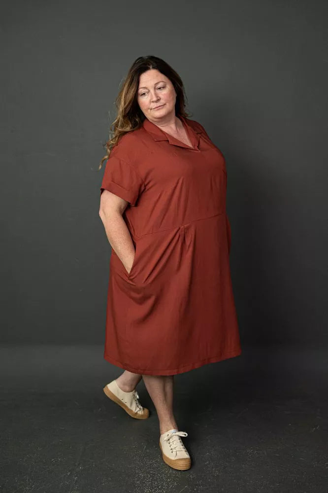 A Dress in a Day - The Factory Dress by Merchant and Mills