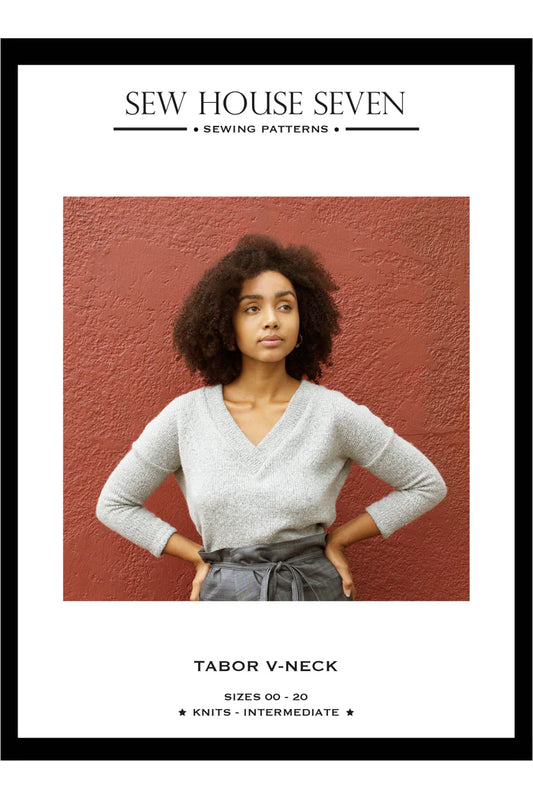 Tabor V Neck Pattern - Sew House Seven