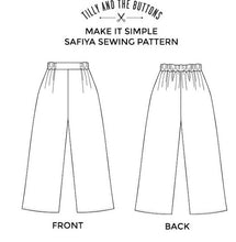 Make It Simple Safiya Trouser Workshop