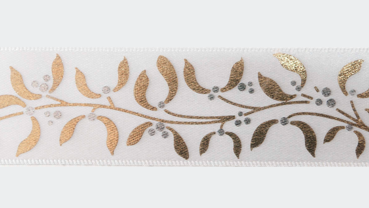 Mistletoe Wishes Satin Ribbon