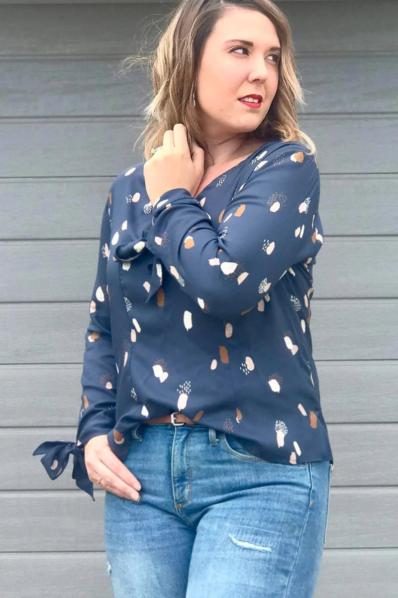 Sew To Grow with Lindsey Rae Seoul Blossom Blouse