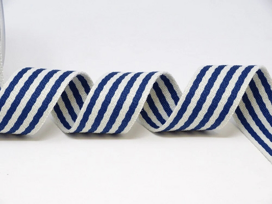 Navy Stripe Webbing