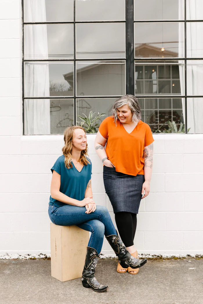 Tabor V Neck Pattern - Sew House Seven