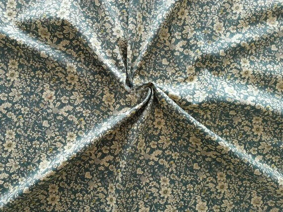 Rose & Hubble Cotton Poplin Floral - Dresden