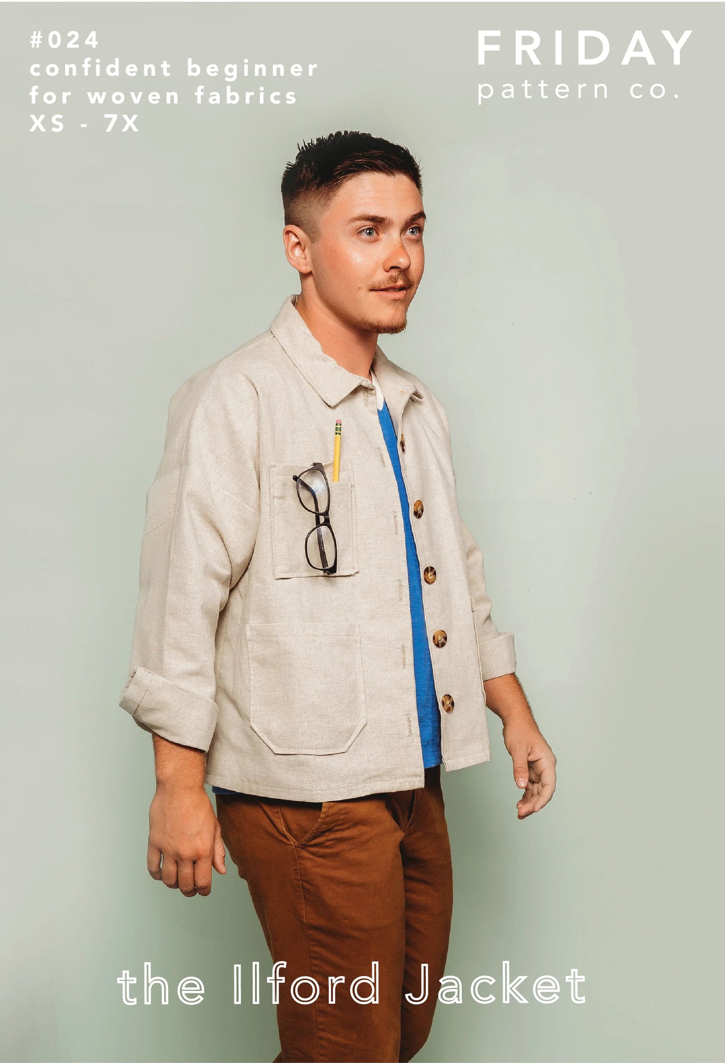 The Ilford Jacket Pattern by Friday Pattern Co