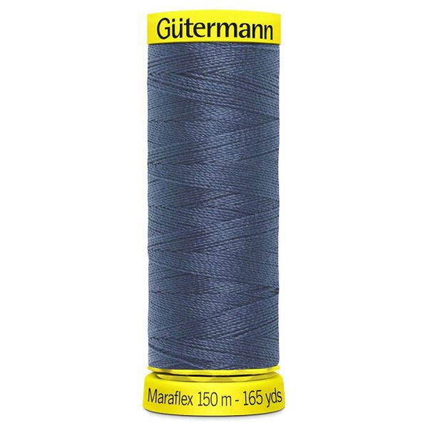 112 Dusty Blue Gutermann Maraflex Thread 150m