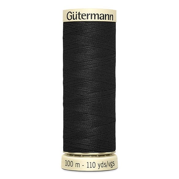 000 Black Gutermann Sew-All 100m Thread