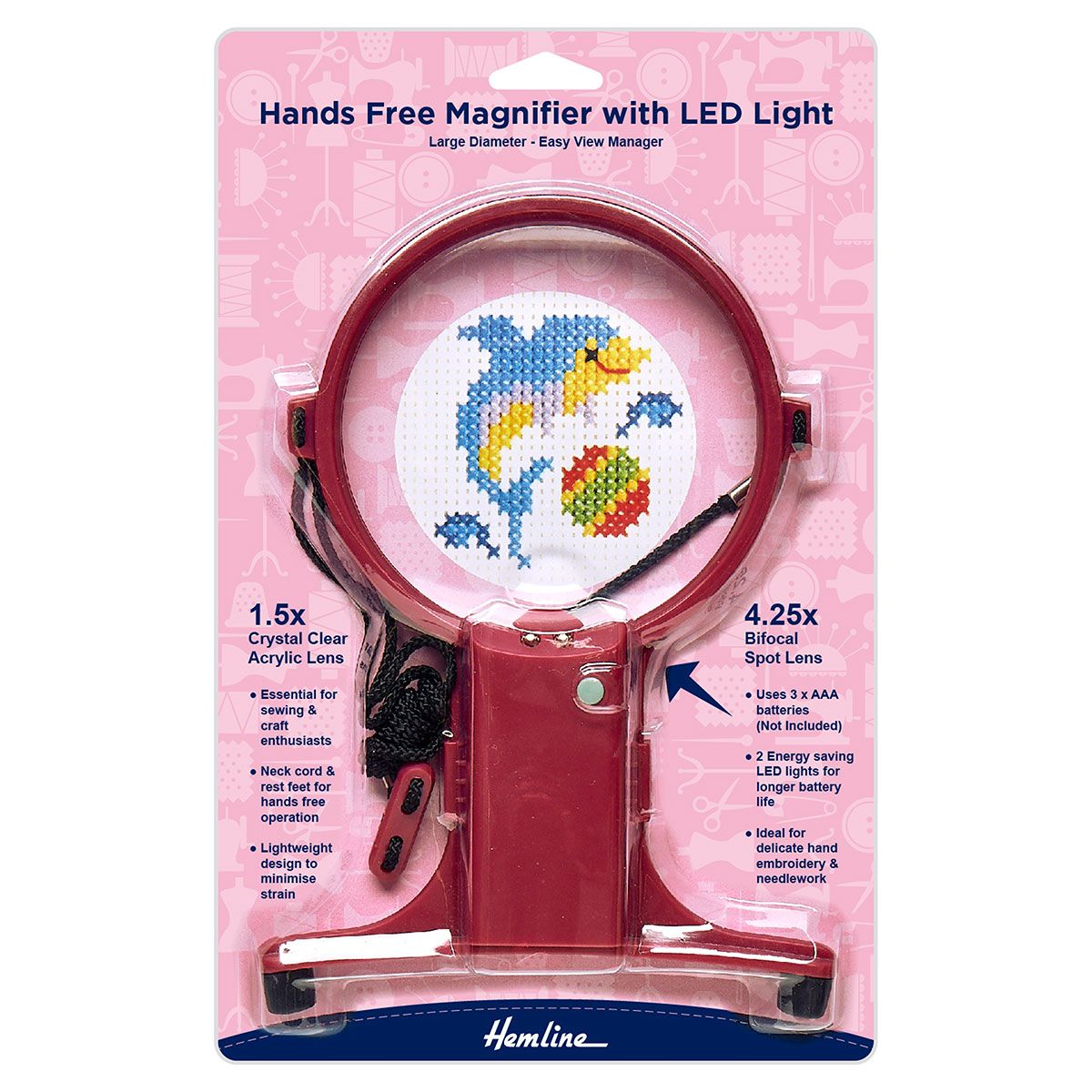 Hemline Hands Free Magnifier