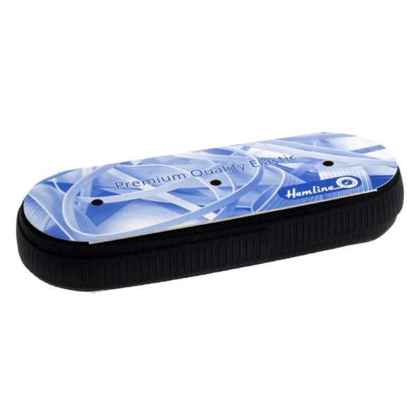 20mm Wide Ribbed Elastic - Black
