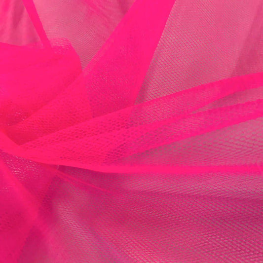 Neon Pink - Super Quality Soft Tulle SW110