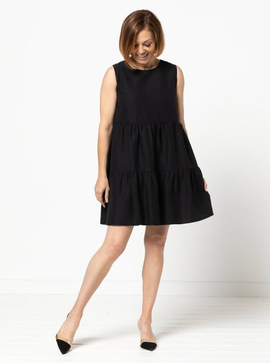 Nova Midi Dress Pattern by StyleArc