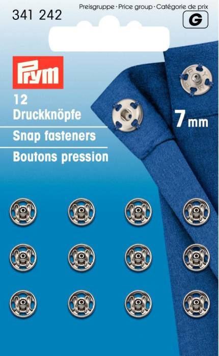 Prym Snap fasteners - round - 7mm