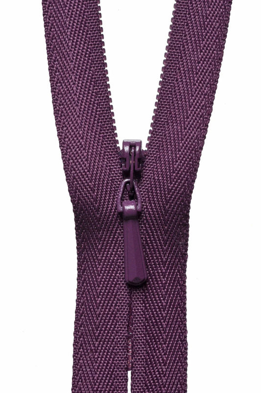 Plum 863 YKK Concealed Zip