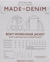 Ottoline Jacket Pattern - Made in Denim - Merchant and Mills