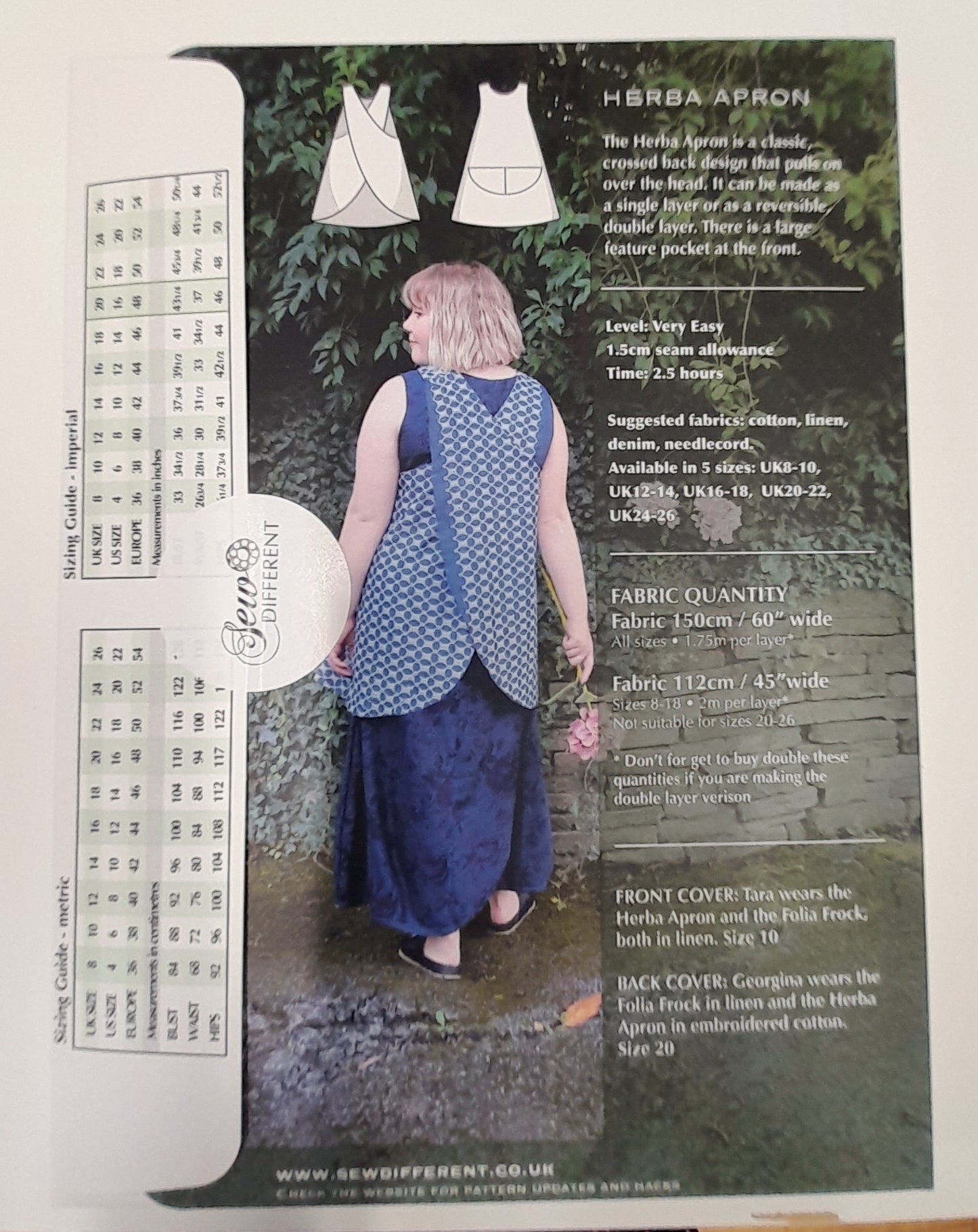 Herba Apron - Sew Different