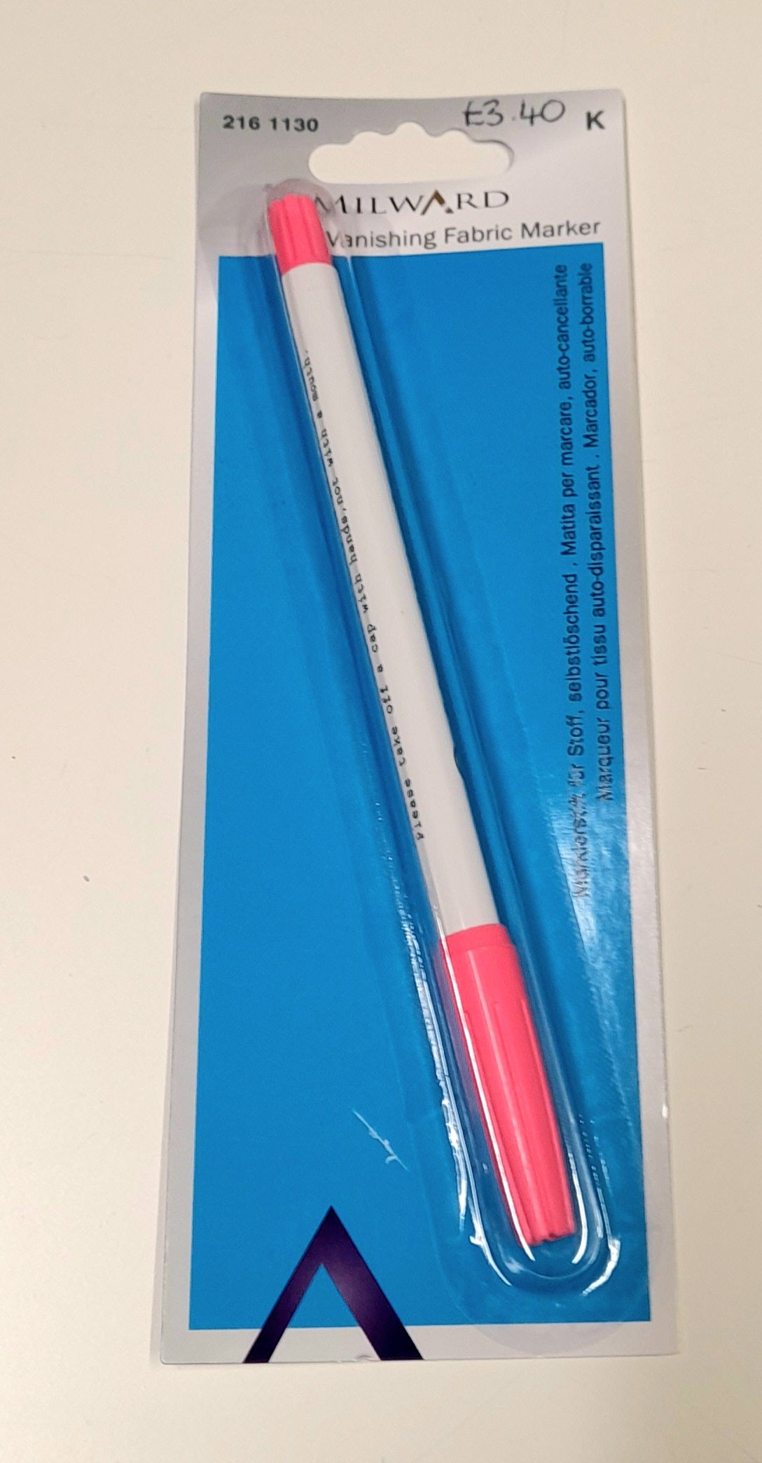 Milward Vanishing Fabric Marker