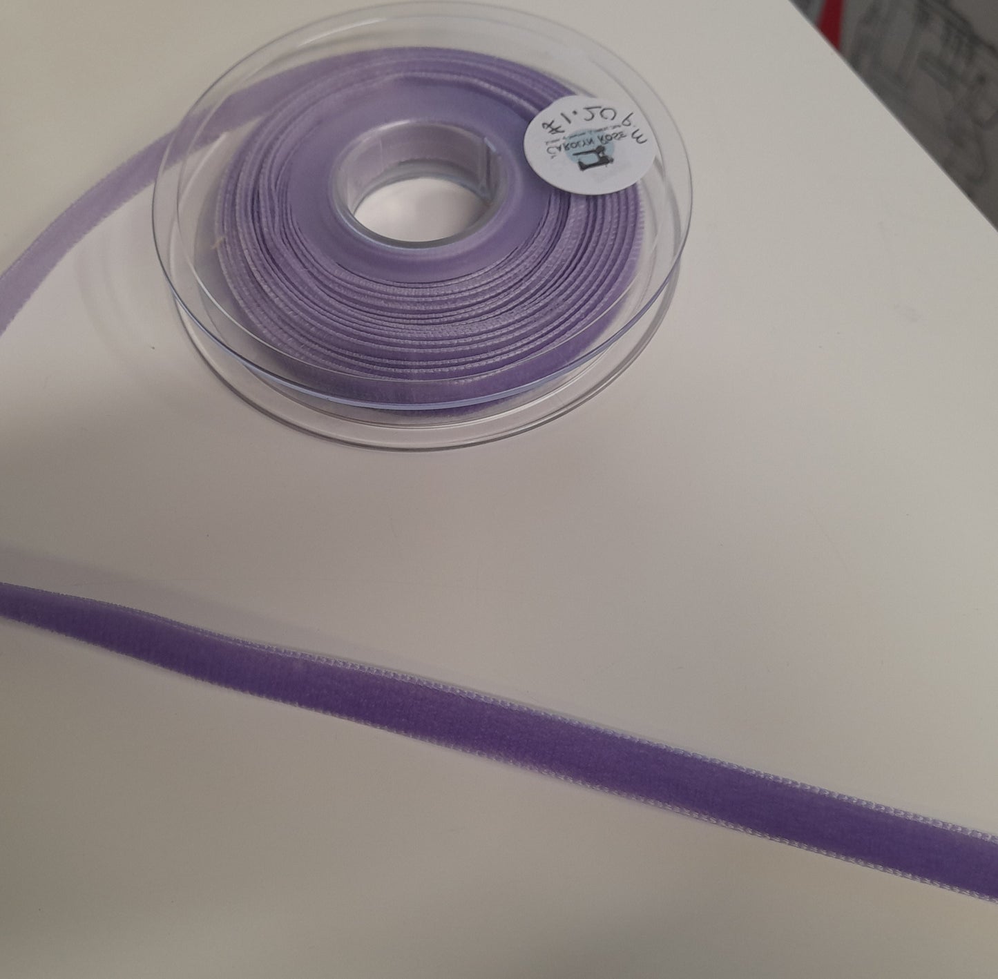 Velvet Ribbon - 9mm