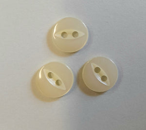 Bonfanti Small White Buttons