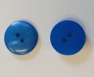 Bonfanti Iridescent Blue Buttons