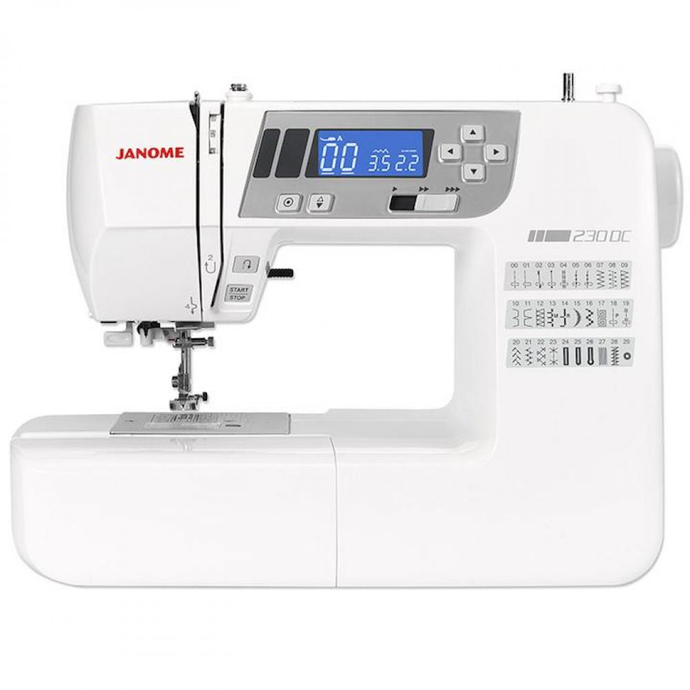 Janome 230 DC Sewing Machine SALE £389.00 Offer ends 31st Dec 2025