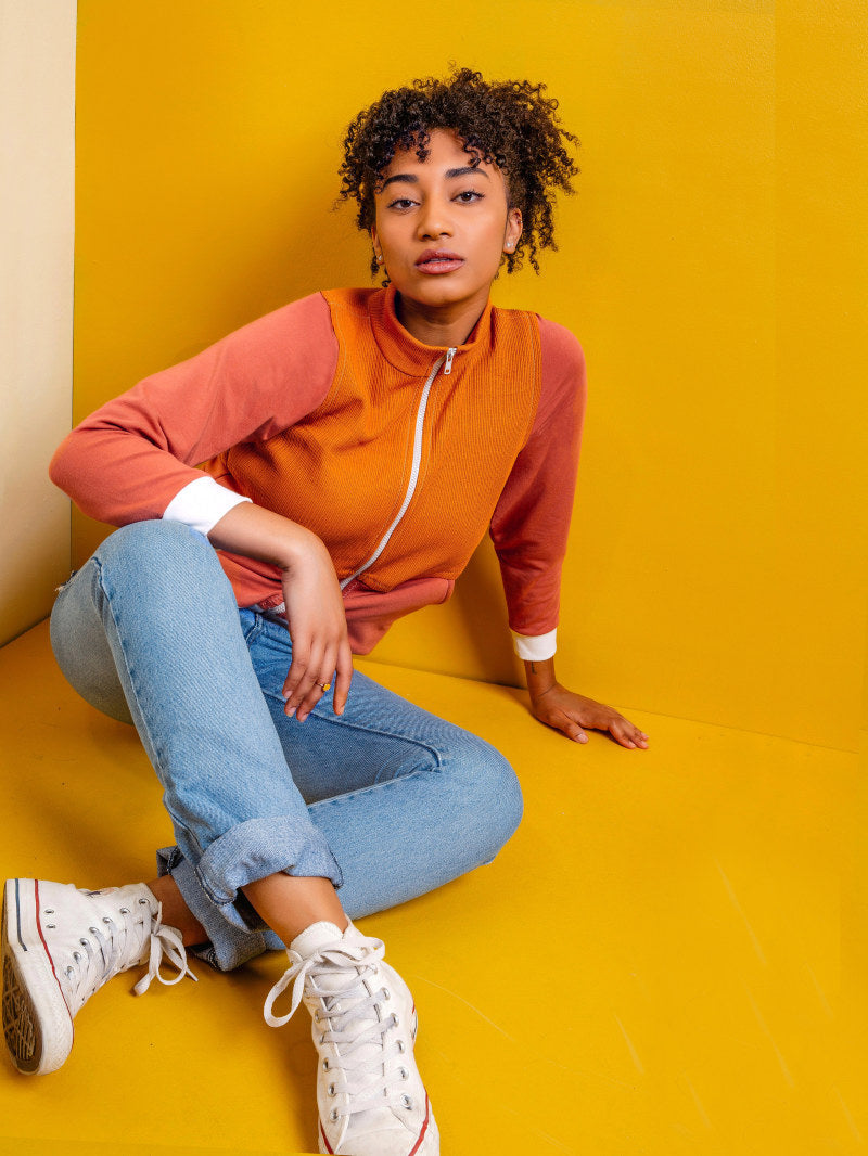 The Arlo Track jacket - Friday Pattern Company