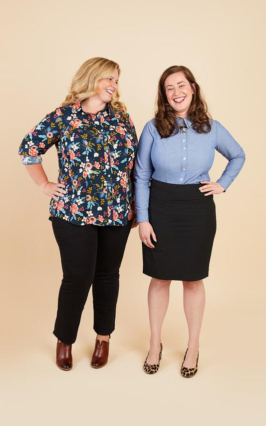 Harrison Shirt - Cashmerette Patterns