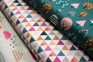 Colourful Clouds, Geo Collection - Dashwood, Cotton