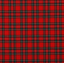 Scottish Check- RED