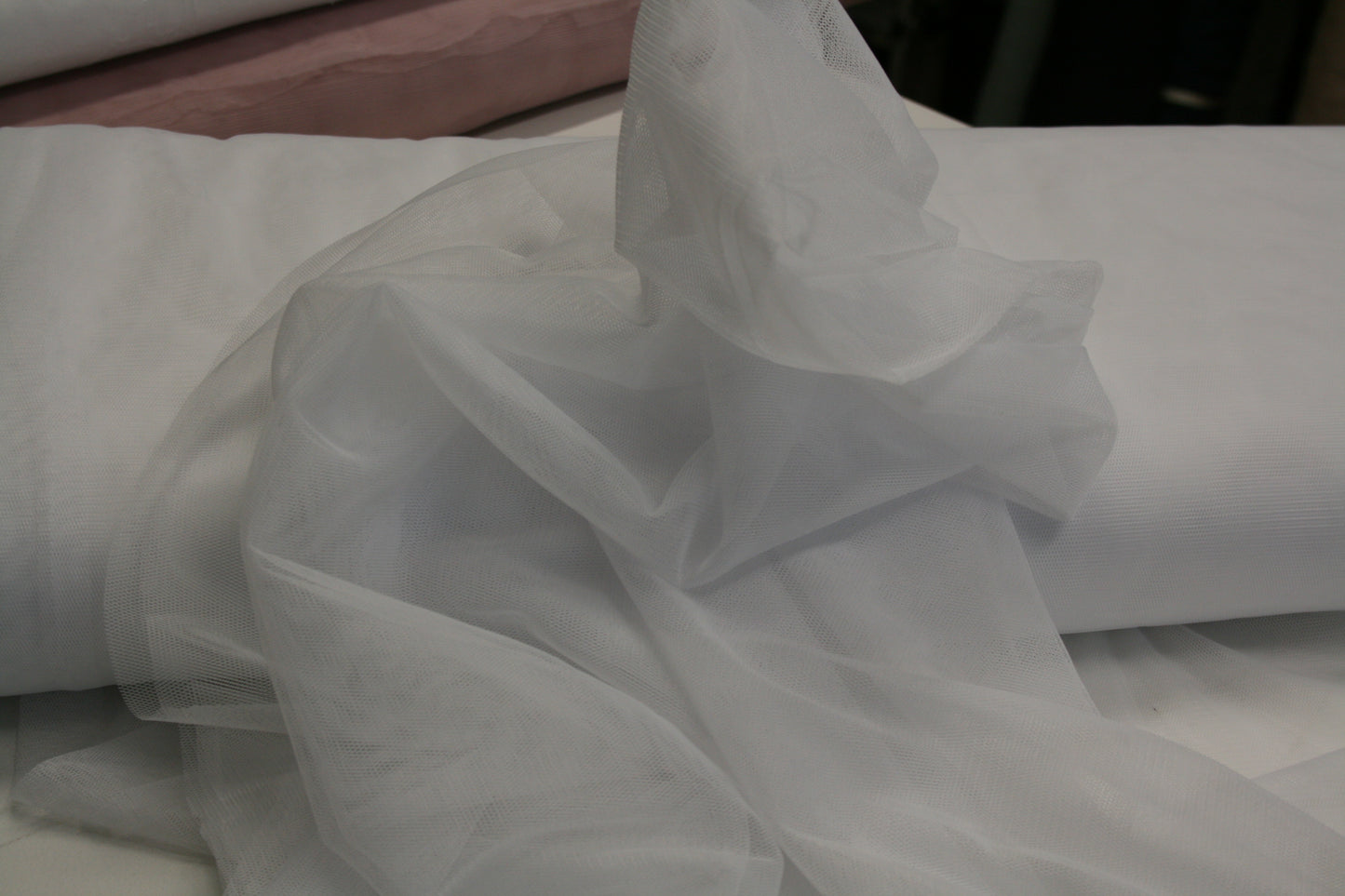White - Super Quality Soft Tulle SW108