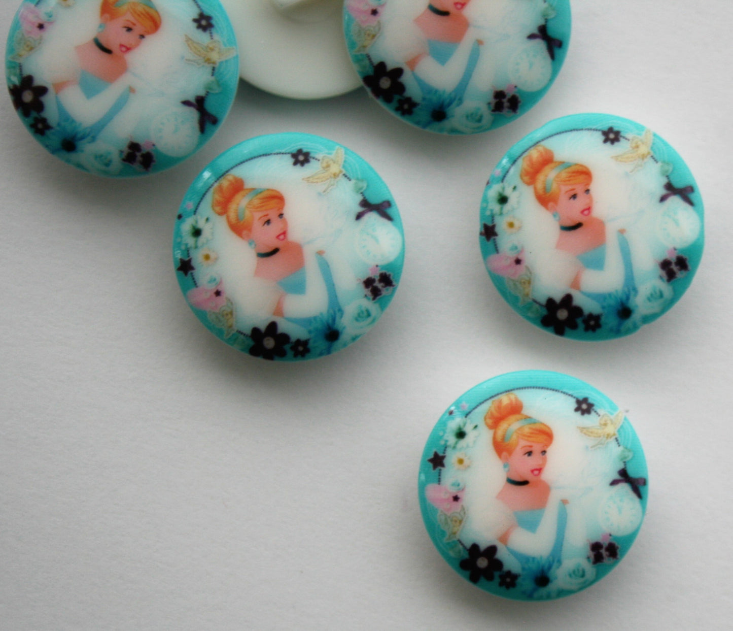 Cinderella Disney Button - 25mm