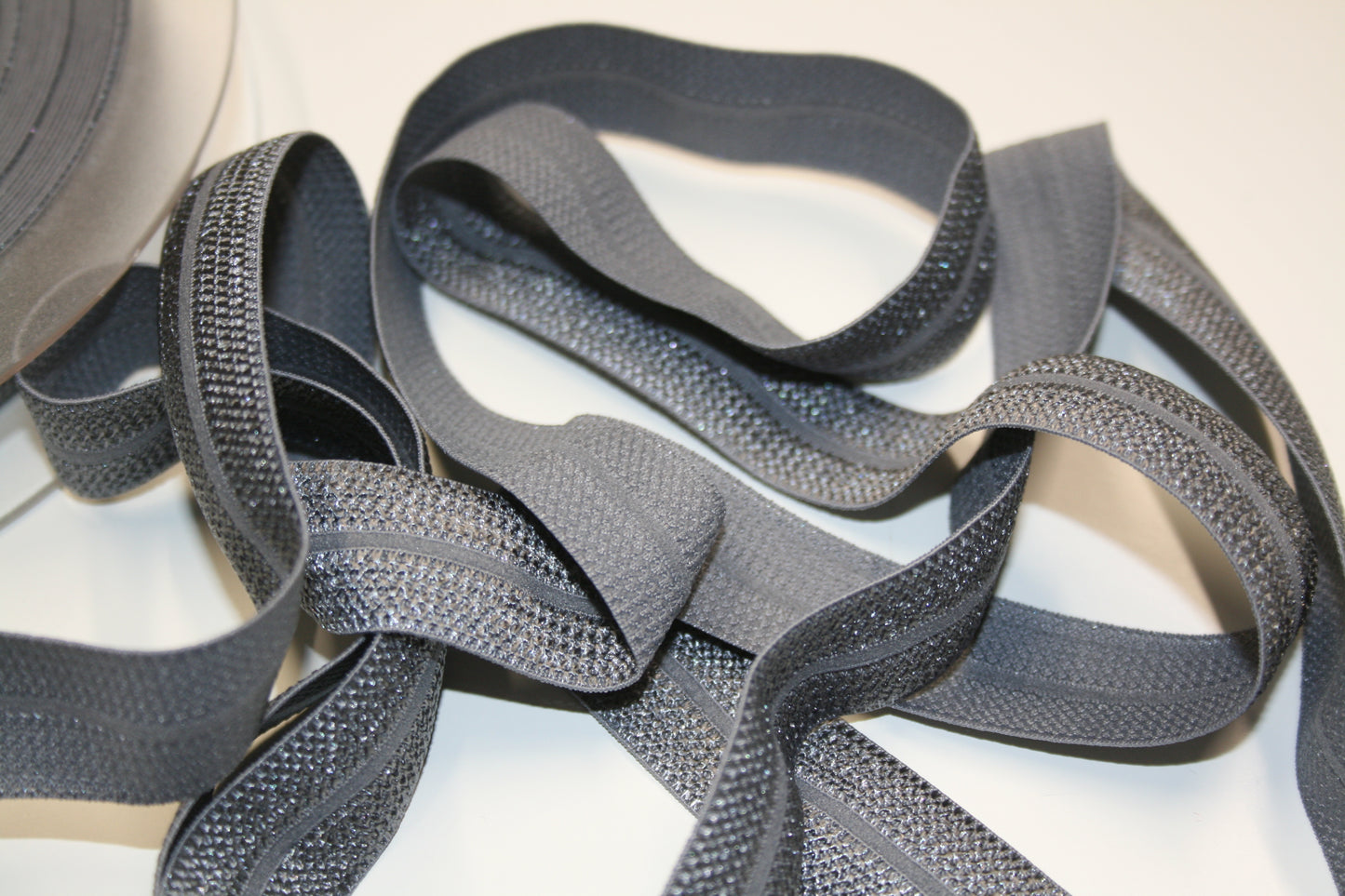 Jacquard Elasticated Stretch Bias Tape 20mm Fold Over Elastic
