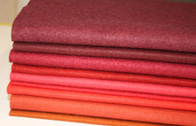 Wool Felt (30x 45cms) Reds