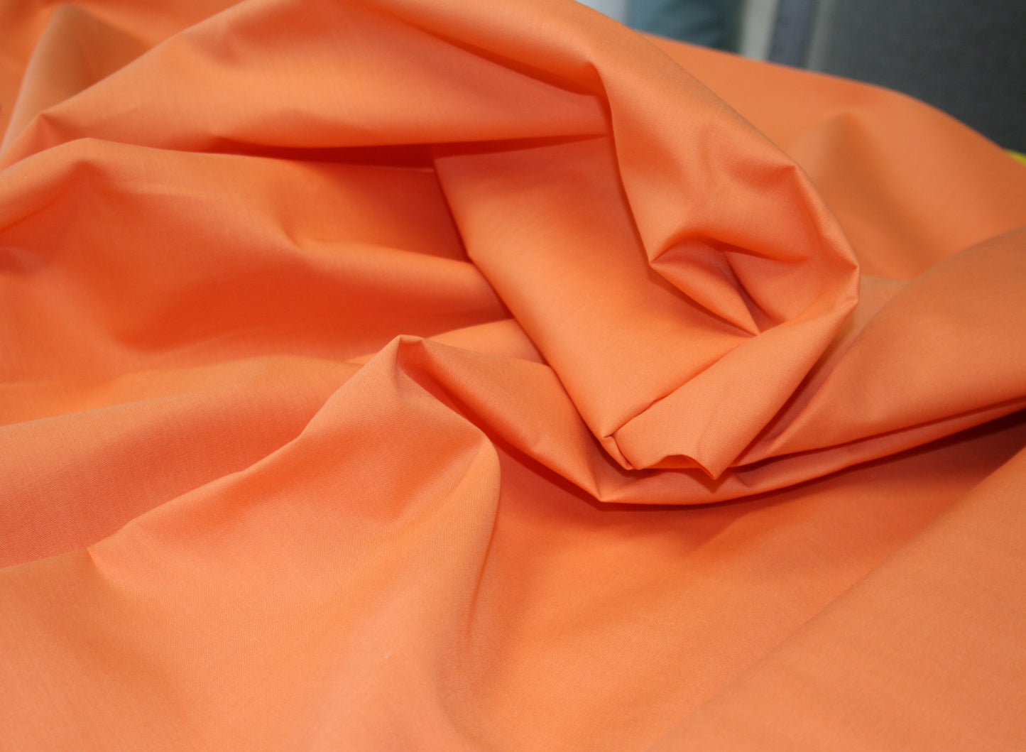 Satsuma Orange - Plain Organic Cotton SW17