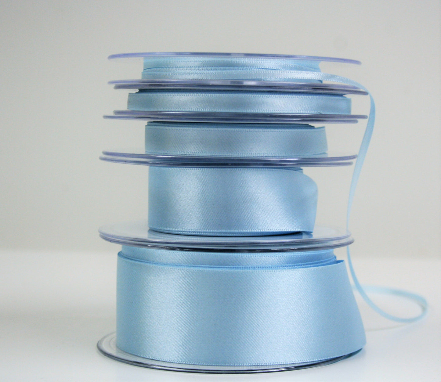 Sky Blue Satin Ribbon