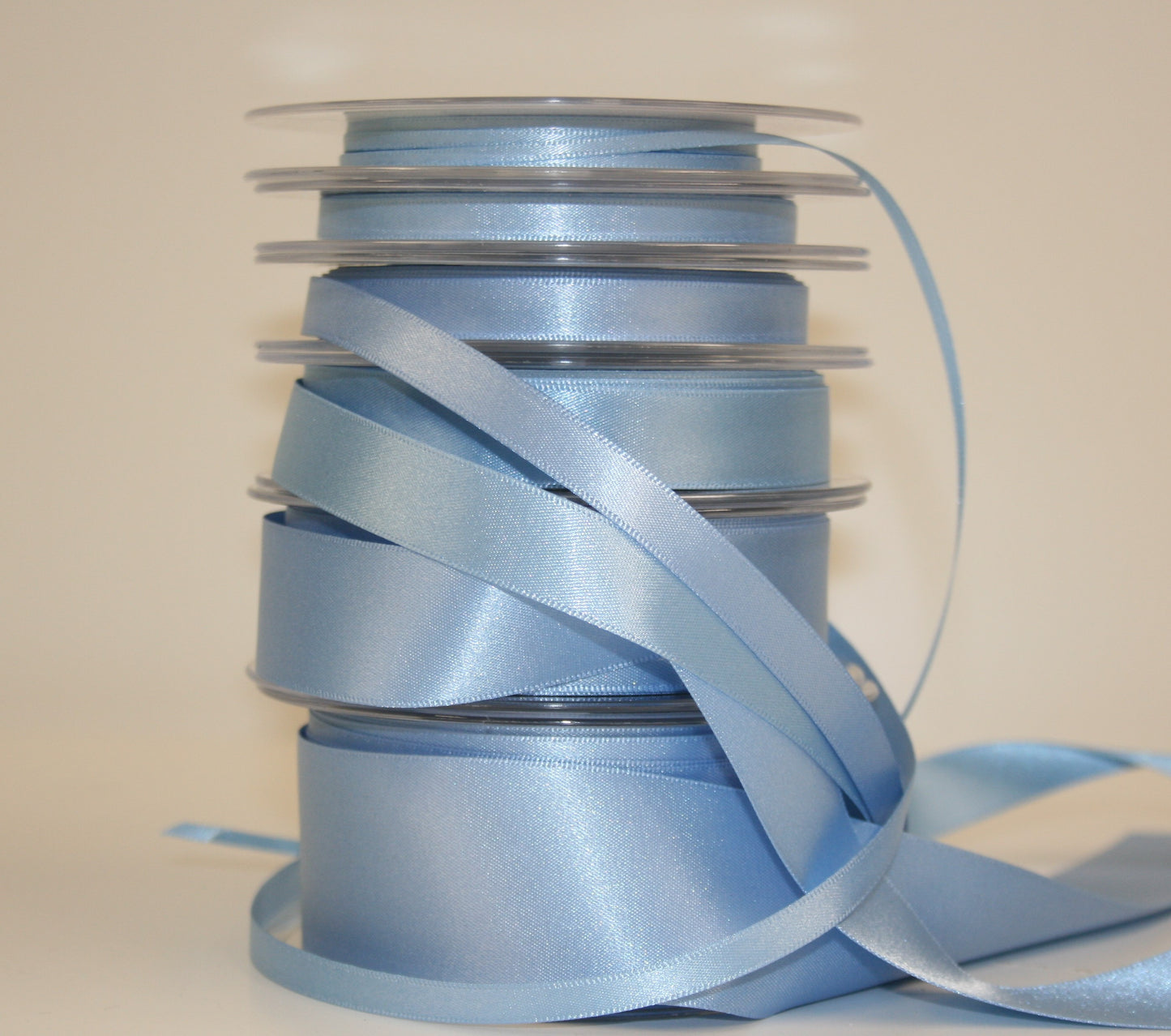 Light Blue Satin Ribbon