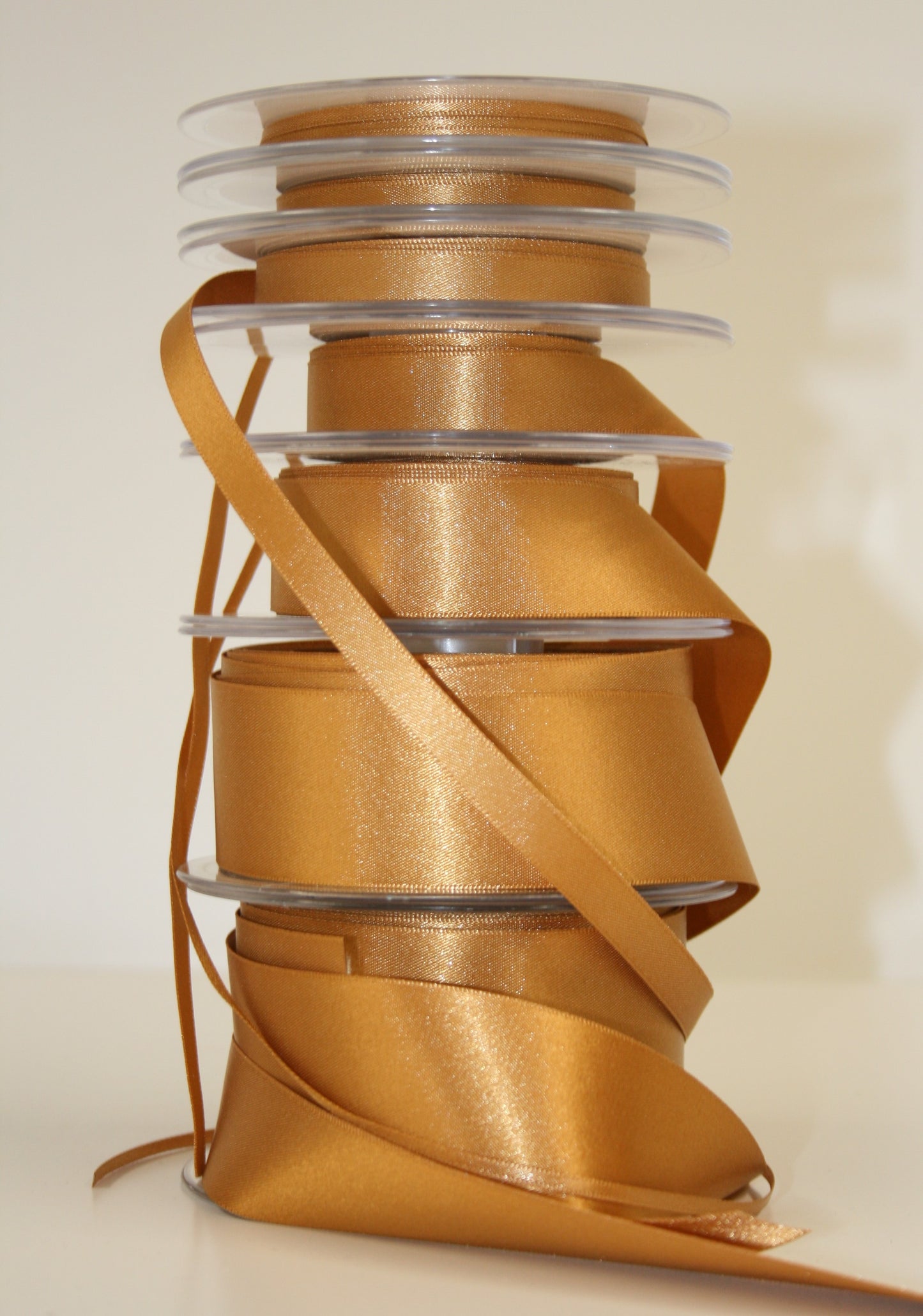 Bronze Satin Ribbon