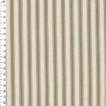 Ticking - Cotton Yard Dyed - Taupe