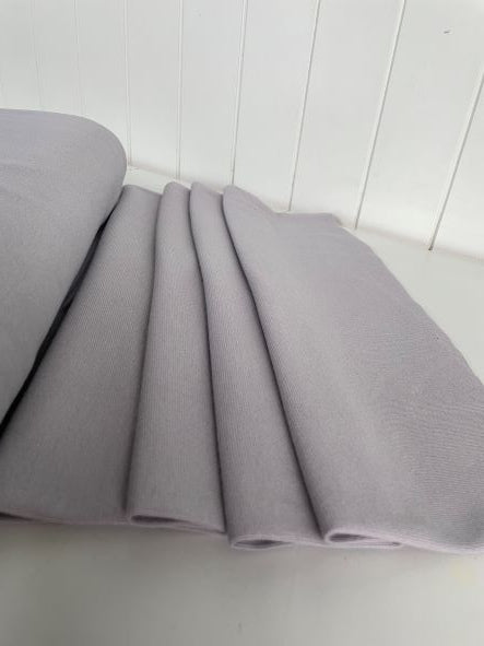 Grey Cotton Ribbing