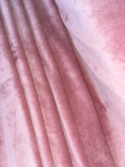 Old Rose Fine Rib Jersey G10