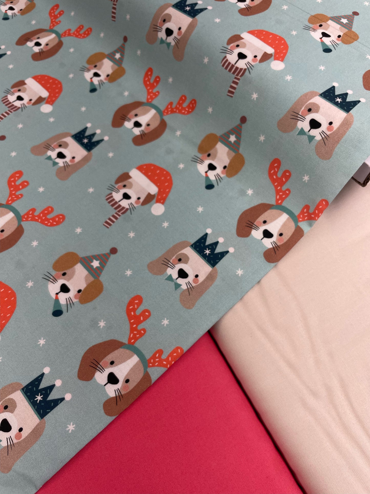 Animal Crackers by Wendy Kendall - Dashwood Studios - blue cotton SS18