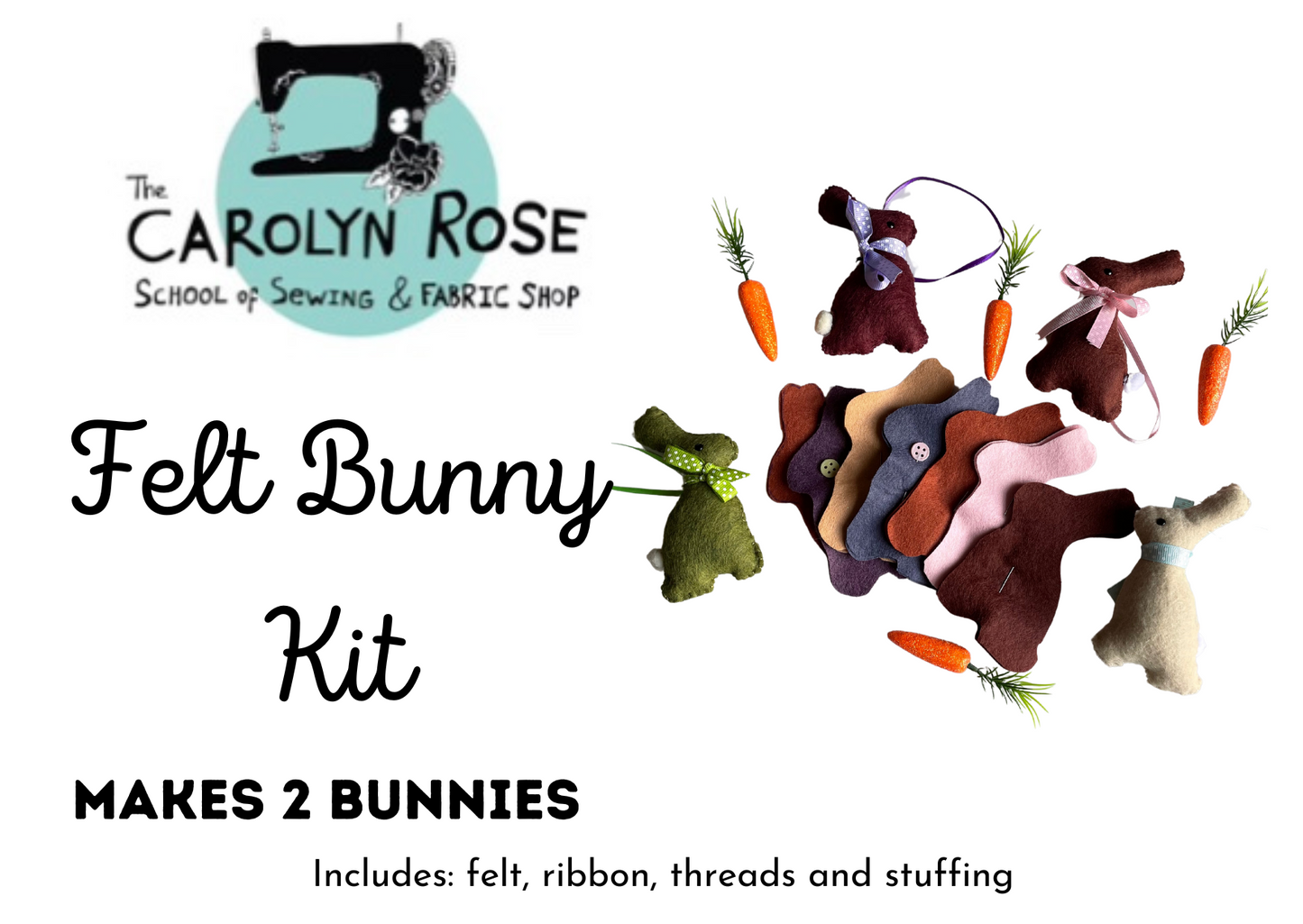 Make a Felt Bunny Kit