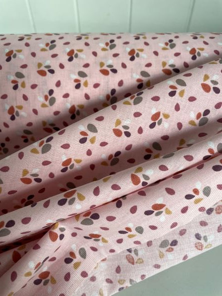 Pink Petals Cotton Poplin