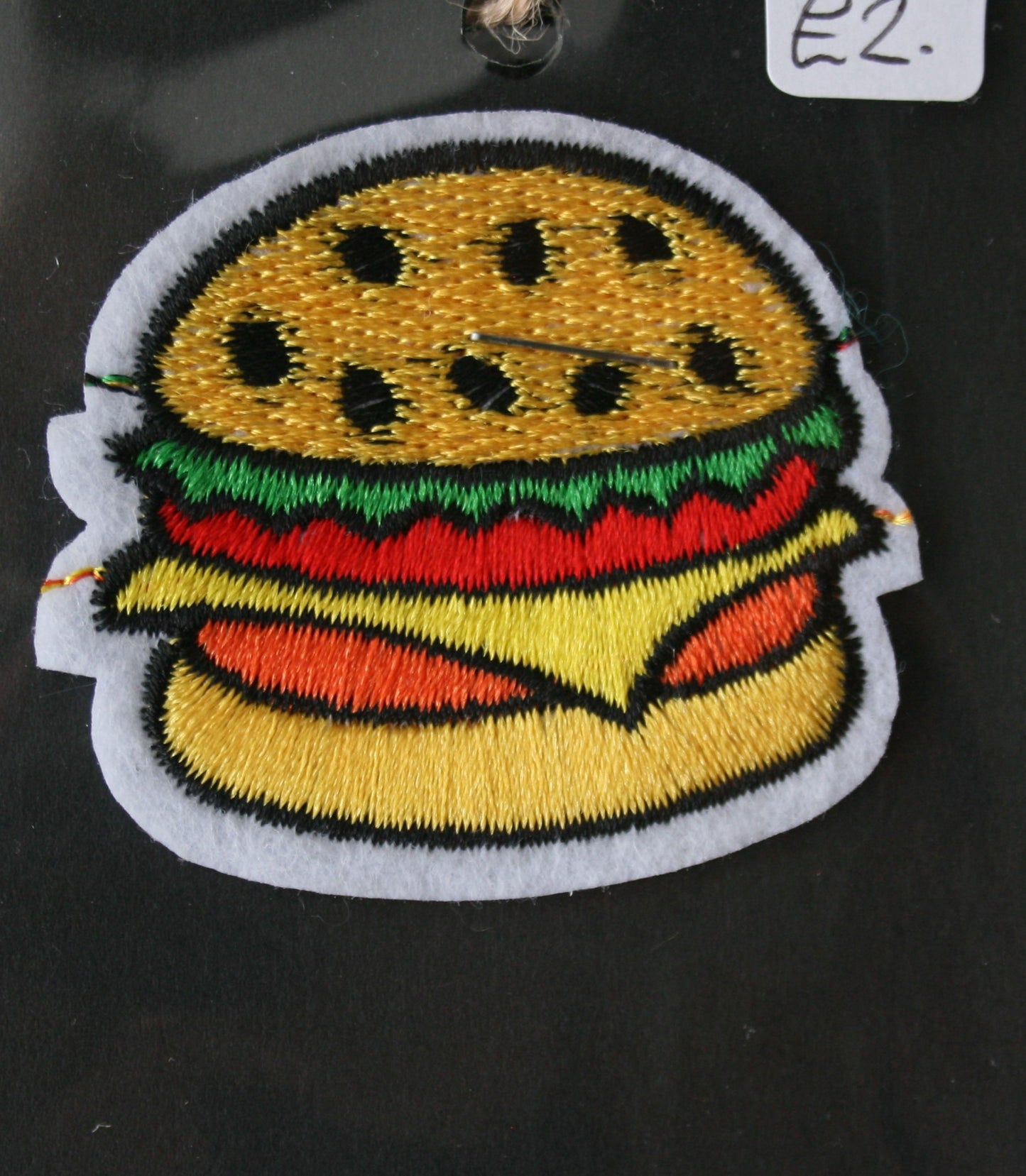 Burger - Iron On Motif