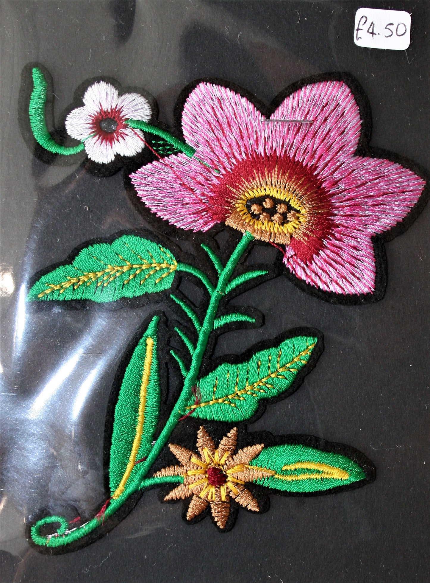 Tropical Flower - Iron On Motif