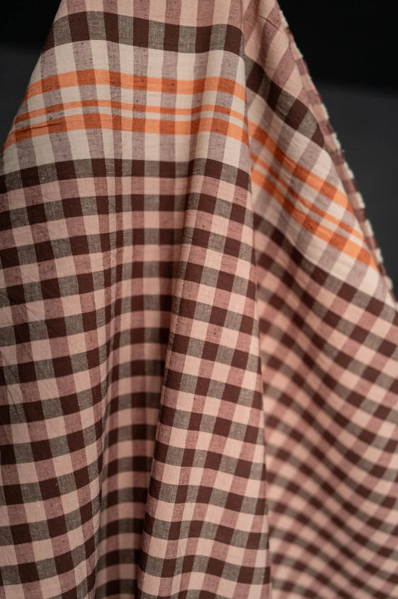 Flavour Notes Cotton/Linen Gingham