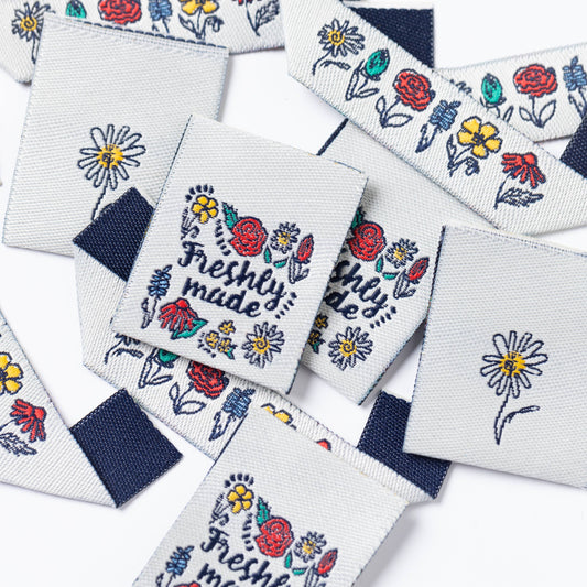 Freshly Made Blooms - Sewing Labels for Clothes & Gifts