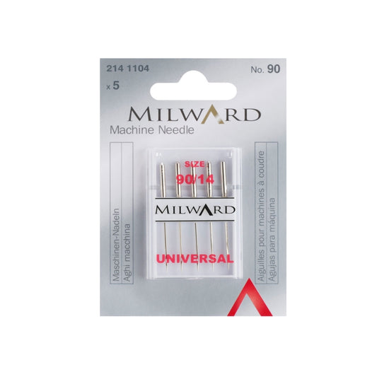 Milward Universal Sewing Machine Needles 90/14