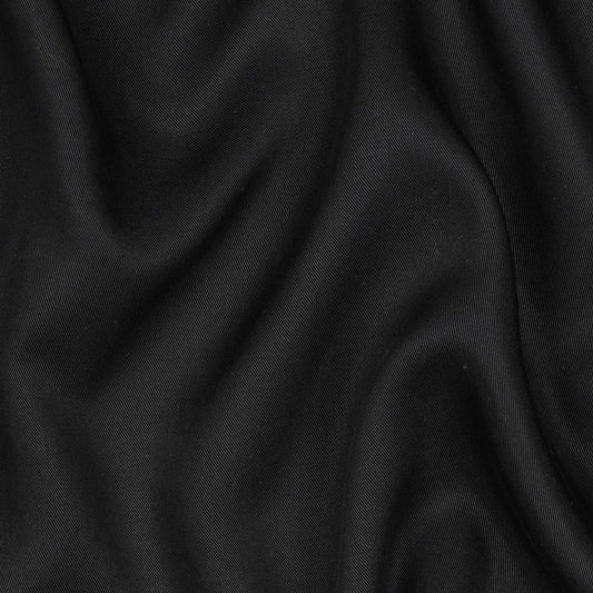 Black Viscose Sandwash Tencel