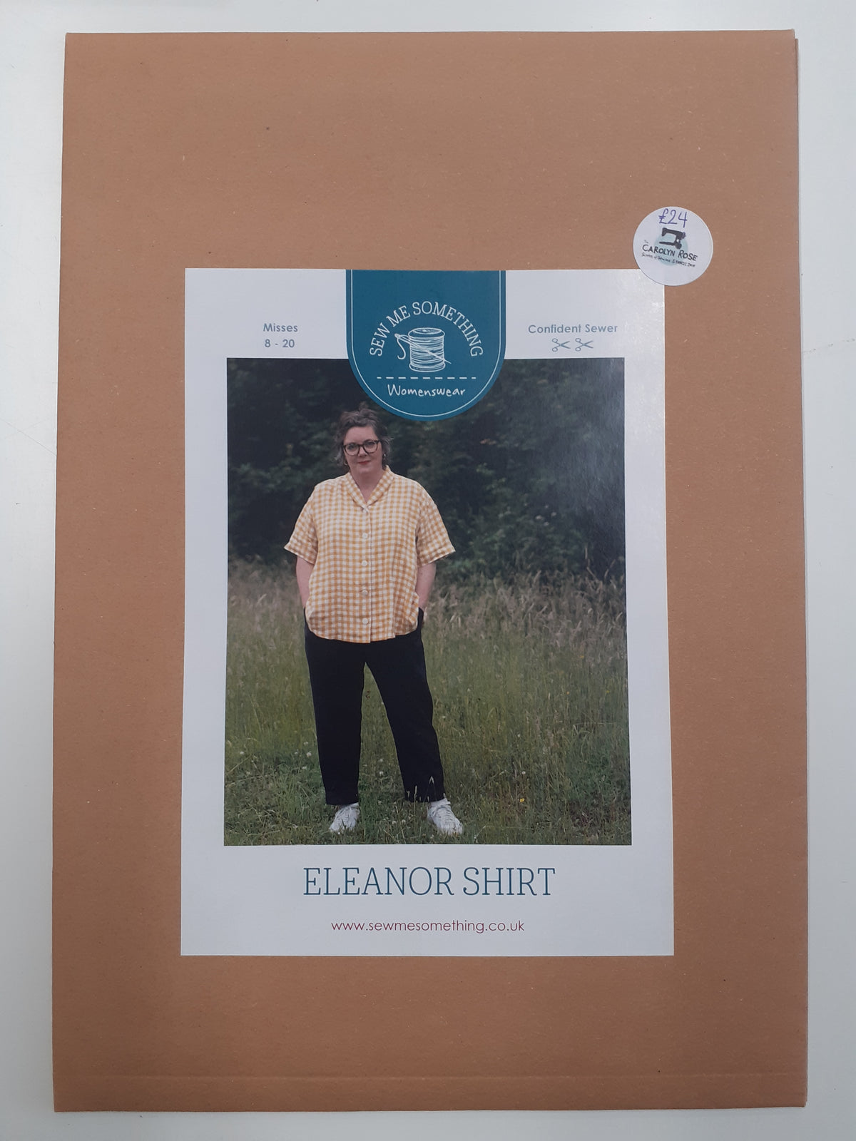 Sew Me Something - Eleanor Shirt Pattern – The Carolyn Rose School of ...